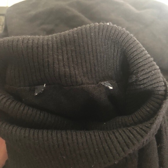 Brandy Melville Black Turtleneck Sweater One Size - Picture 10 of 14